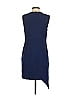 Nicole Miller Solid Blue Cocktail Dress Size 4 - photo 2