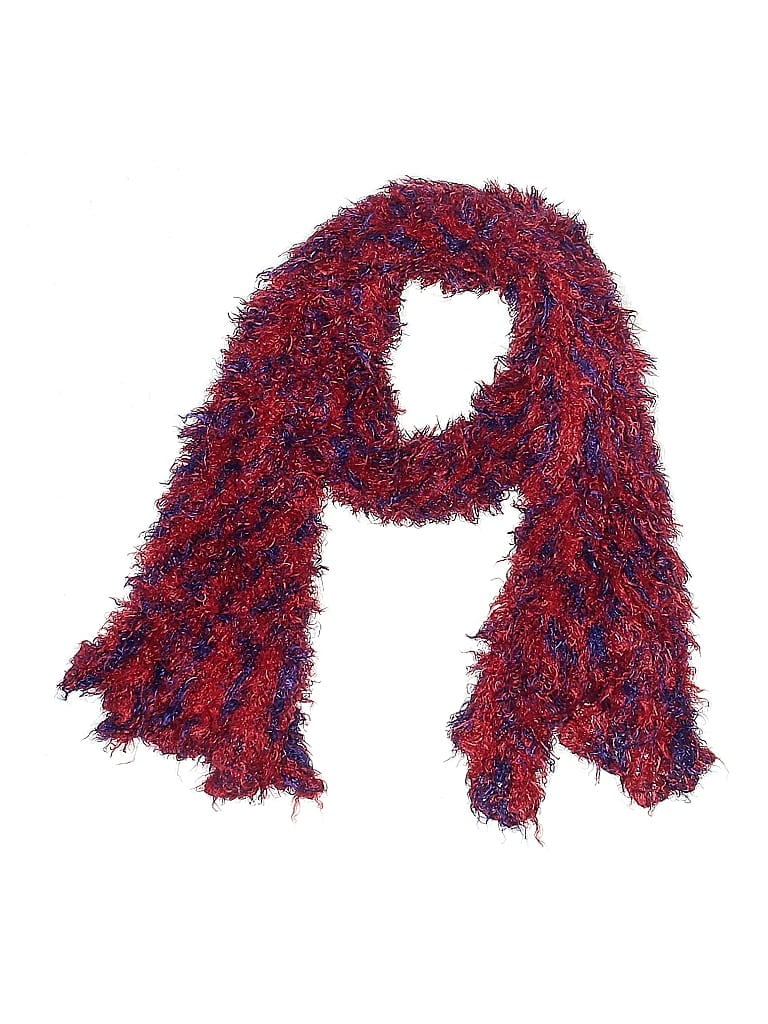 Pre-owned Unbranded Scarf In Red