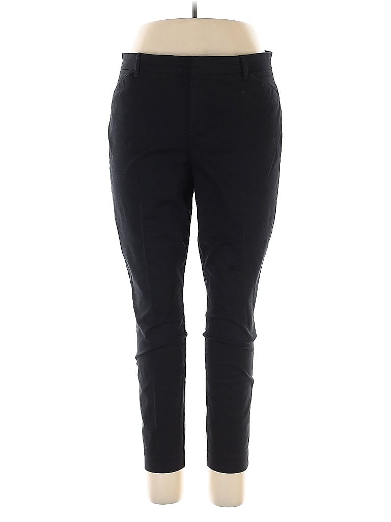 Pre-owned Gap Casual Pants In Black