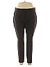 Express Solid Brown Black Active Pants Size 34 waist (estimated) - photo 1