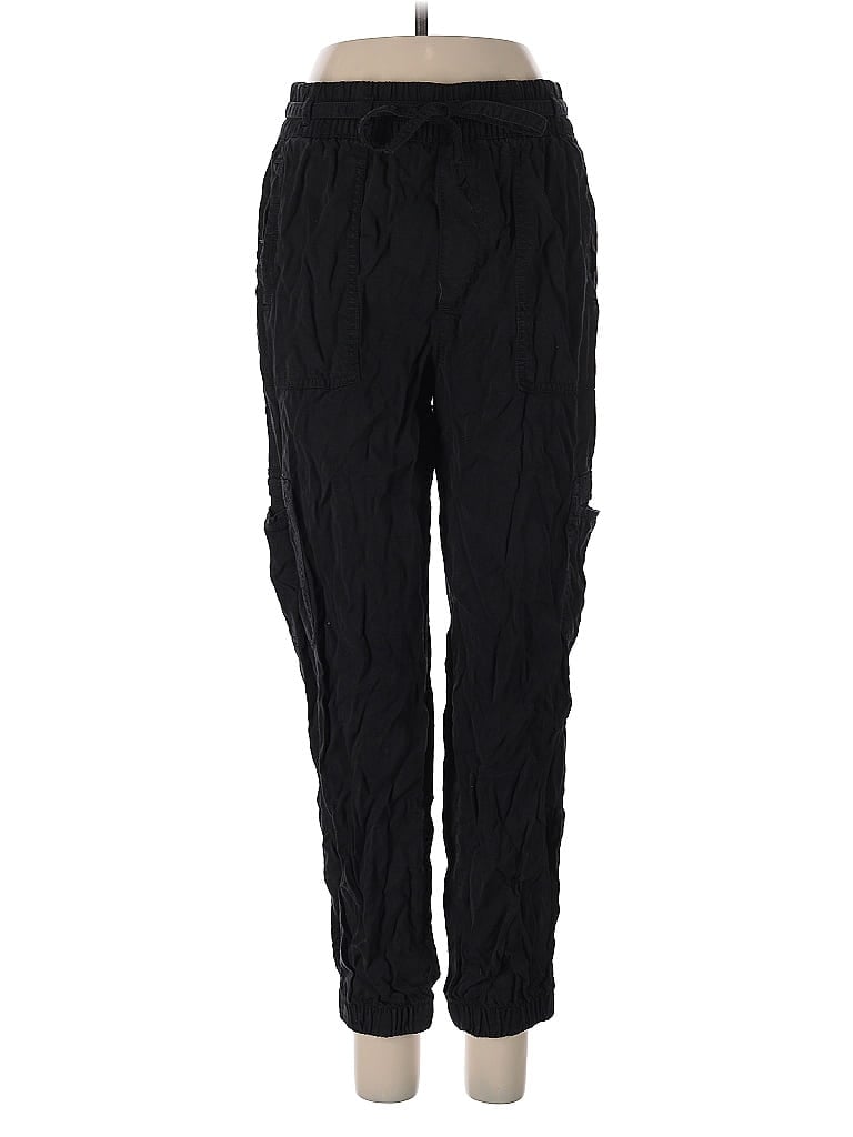 Pre-owned American Eagle Outfitters Cargo Pants In Black
