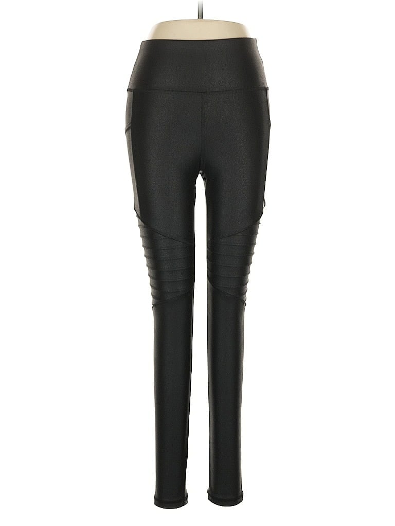 Pre-owned Pink Lily Active Pants In Black