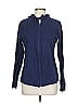 Hanes 100% Cotton Blue Zip Up Hoodie Size L - photo 1