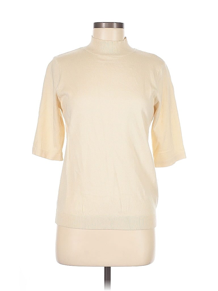 Mystree Ivory Turtleneck Sweater Size M - photo 1