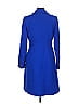 J.Crew Collection 100% Polyester Blue Coat Size 6 - photo 2