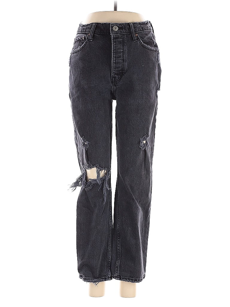 Pre-owned Abercrombie & Fitch Jeans In Black