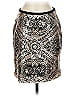Weston 100% Polyester Paisley Silver Formal Skirt Size XS - photo 1