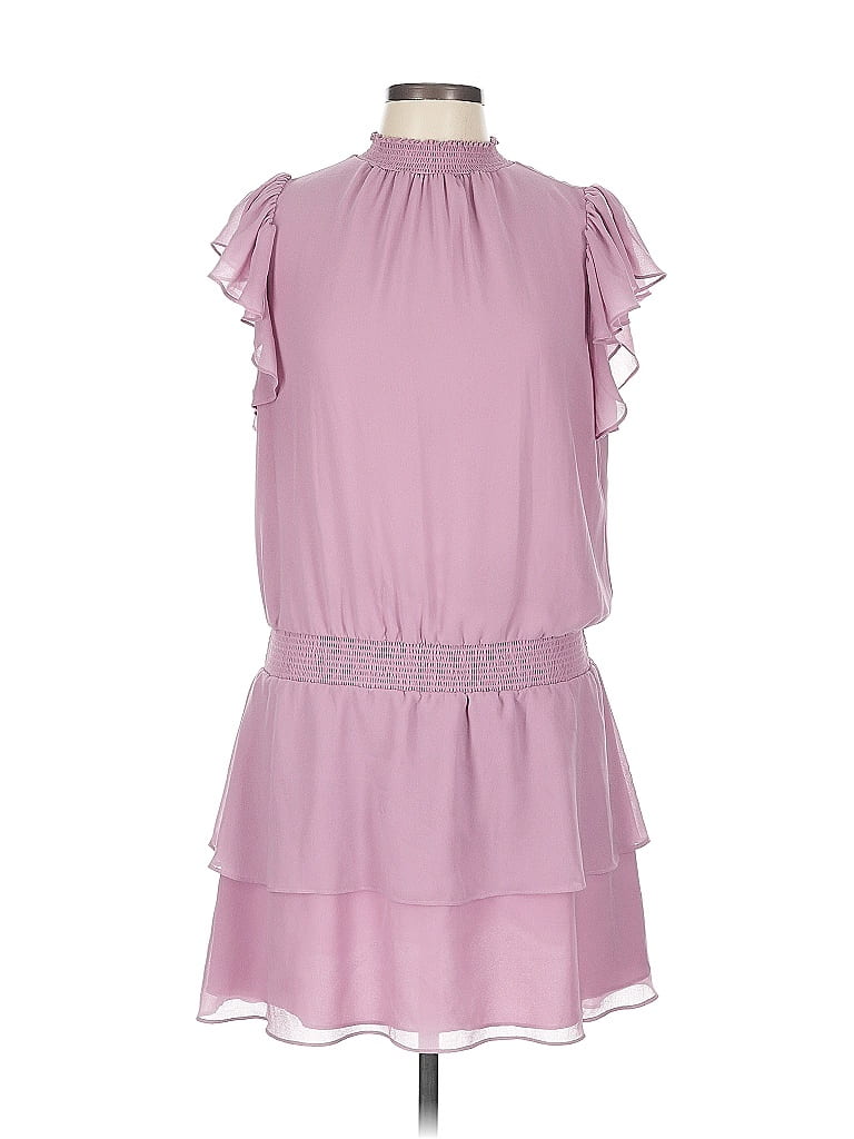 Pre-owned 1.state Casual Dress In Purple