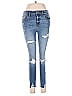STUDIO BLUE Hearts Blue Jeans Size 26 waist (petite) - photo 1