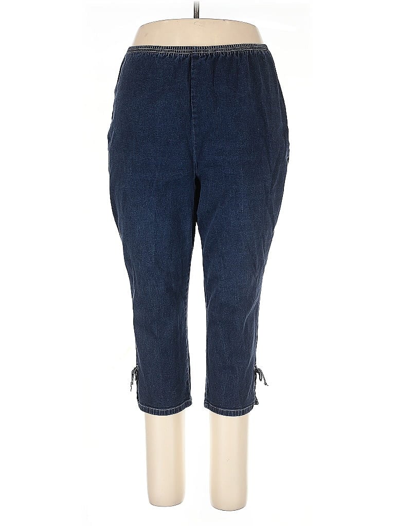 Pre-owned Liz & Me Casual Pants In Blue