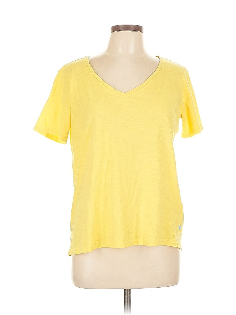 Pre-owned Joules Short Sleeve T-shirt In Yellow