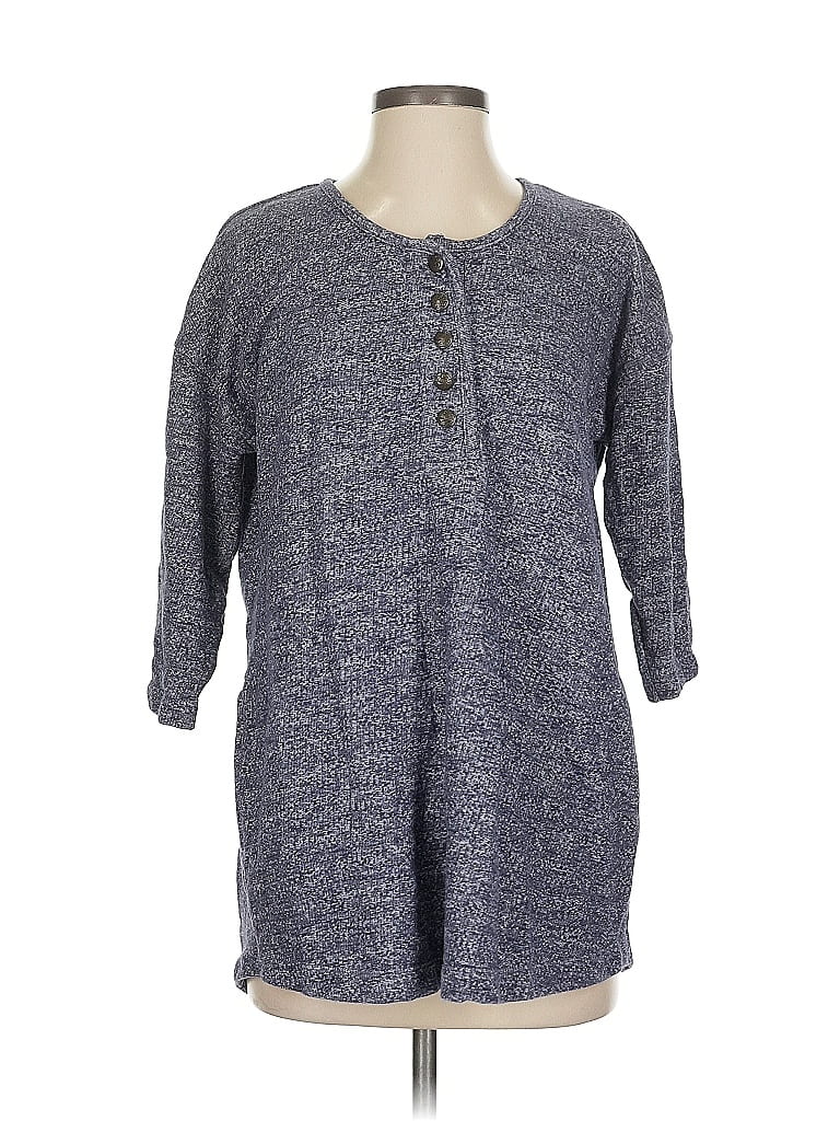 Pre-owned Soft Surroundings Pullover Sweater In Gray