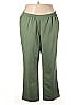 Allison Daley Solid Green Casual Pants Size 11 - photo 1