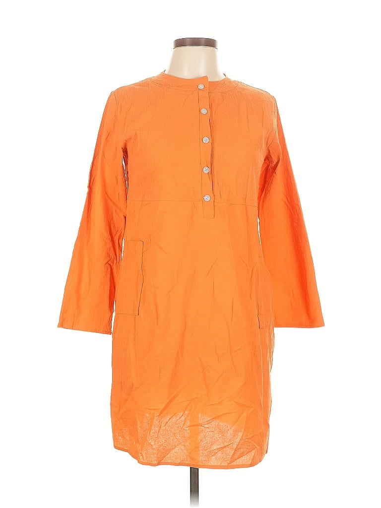 Click to view more detailed imagery on our partner's website Pre-owned Unbranded Casual Dress In Orange