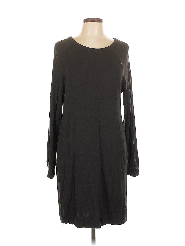 Pre-owned Lou & Grey Casual Dress In Gray