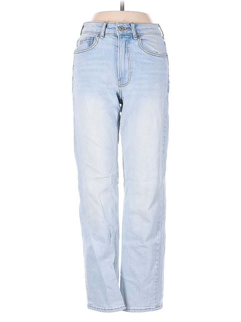 H&M L.O.G.G. Blue Jeans Size 2 - photo 1