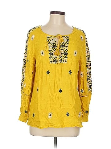 Solitaire Long Sleeve Blouse (view 1)