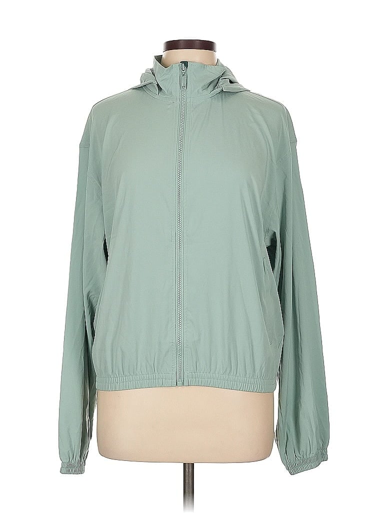 Pre-owned Assorted Brands Windbreaker Jacket In Blue