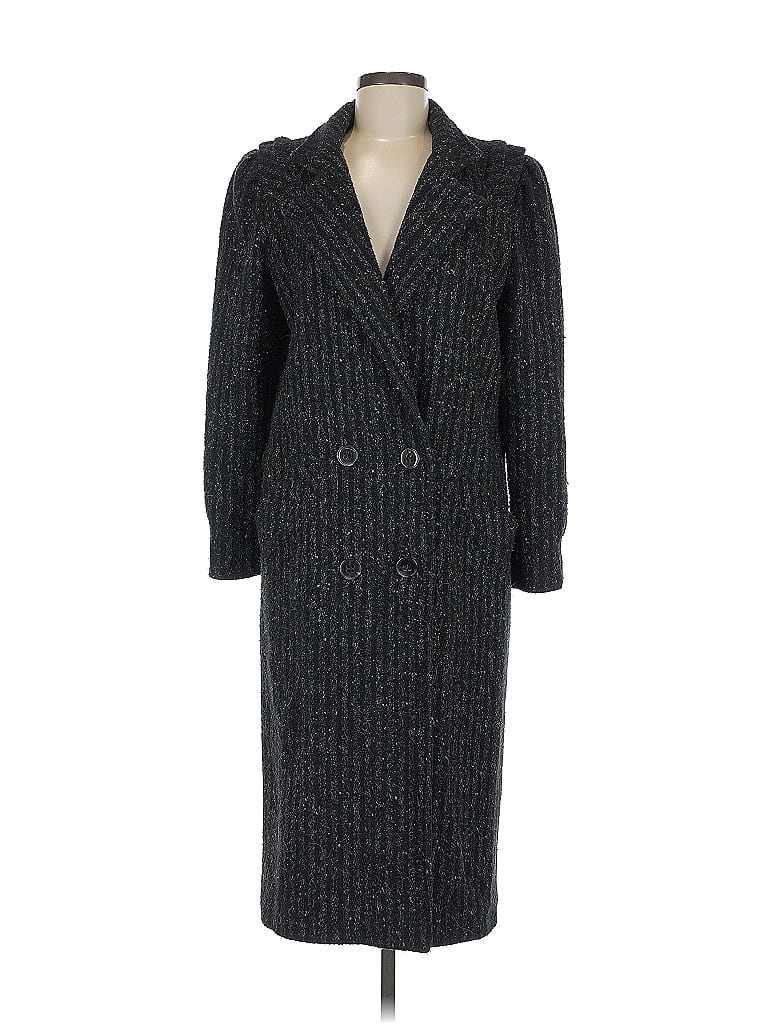 Pre-owned Assorted Brands Coat In Gray