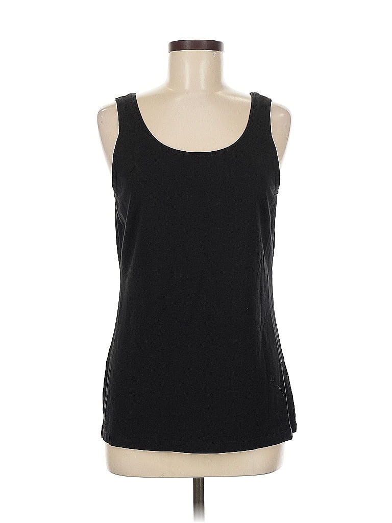 Pre-owned Talbots Outlet Tank Top Black Strapless Neckline Tops