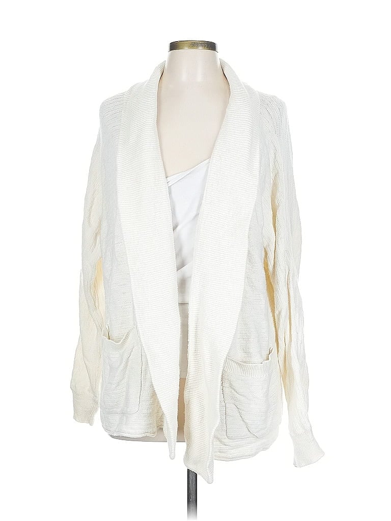 Click to view more detailed imagery on our partner's website Pre-owned Madewell Cardigan Sweater In White