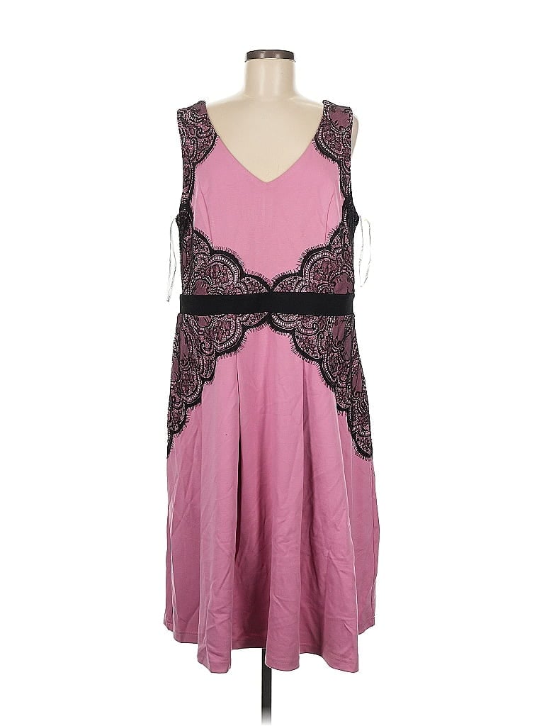 Pre-owned Unbranded Cocktail Dress In Pink