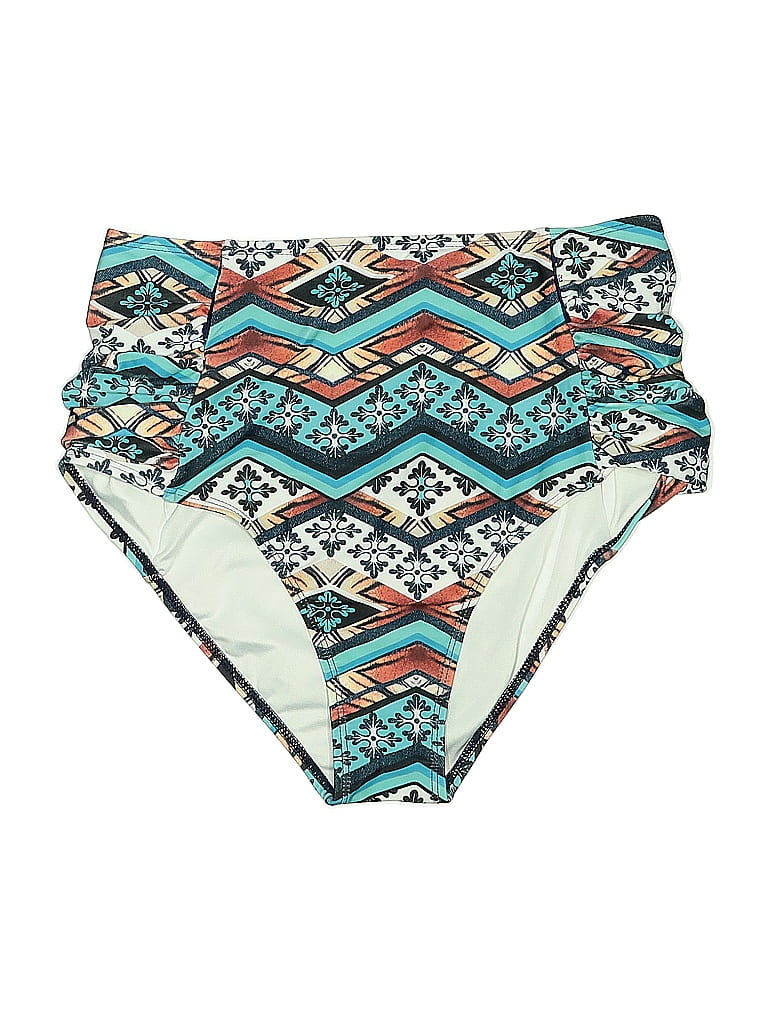 Pre-owned Assorted Brands Swimsuit Bottoms In Blue