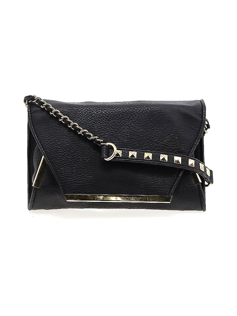 Pre-owned Olivia + Joy Satchel In Black