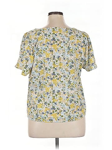 LC Lauren Conrad Short Sleeve Blouse (view 2)