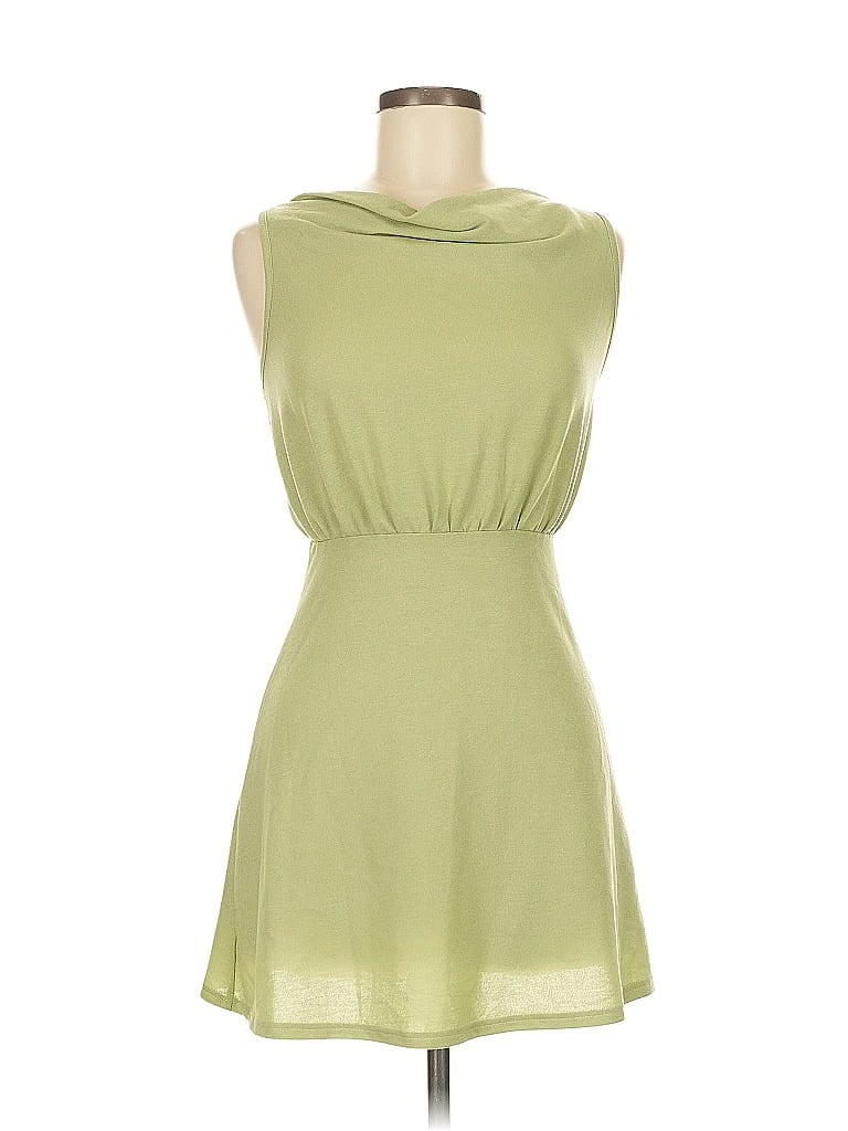 Pre-owned Shein Casual Dress In Green