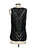 LINE 100% Polyester Black Sleeveless Blouse Size XS - photo 2