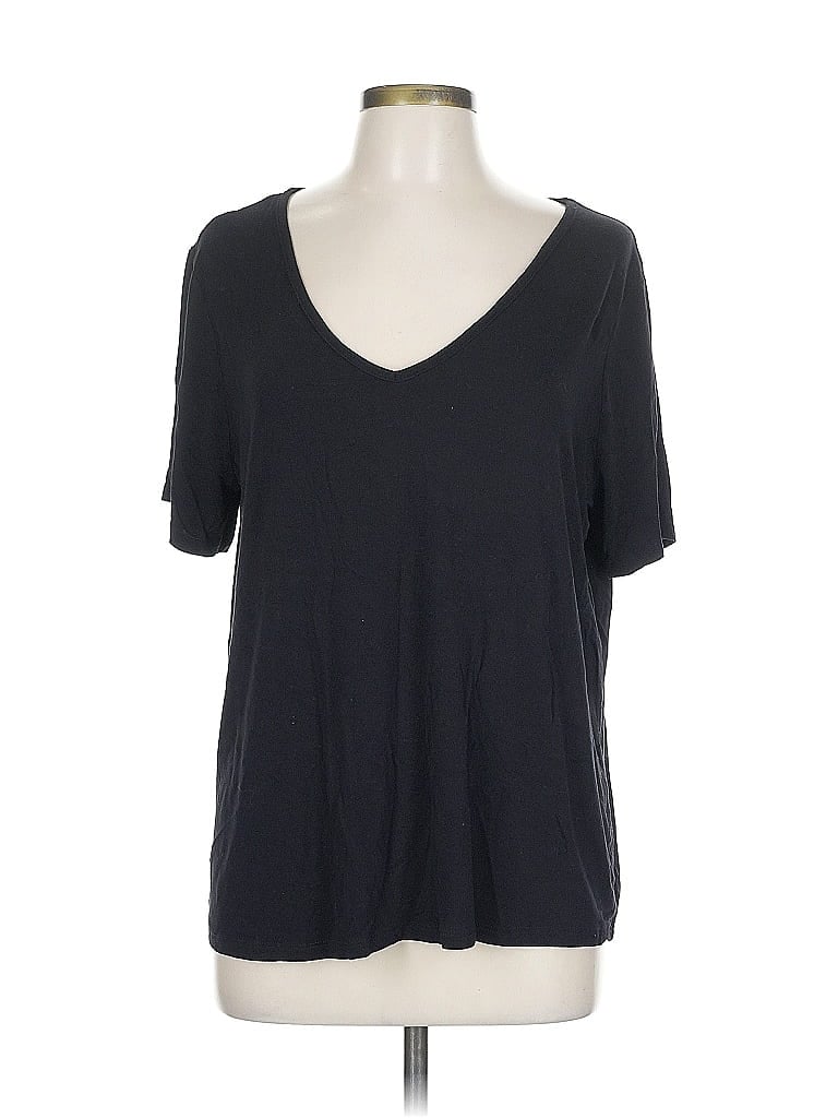 Pre-owned Old Navy Short Sleeve T-shirt In Black