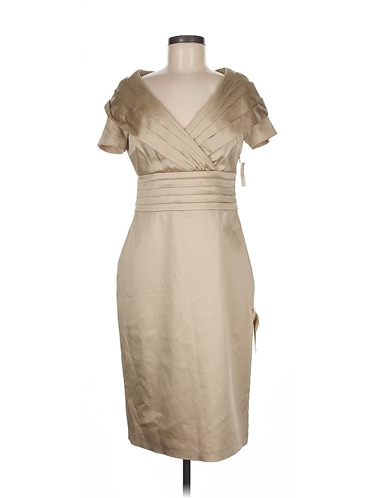 SUTTON STUDIO Pre-owned Cocktail Dress In Brown