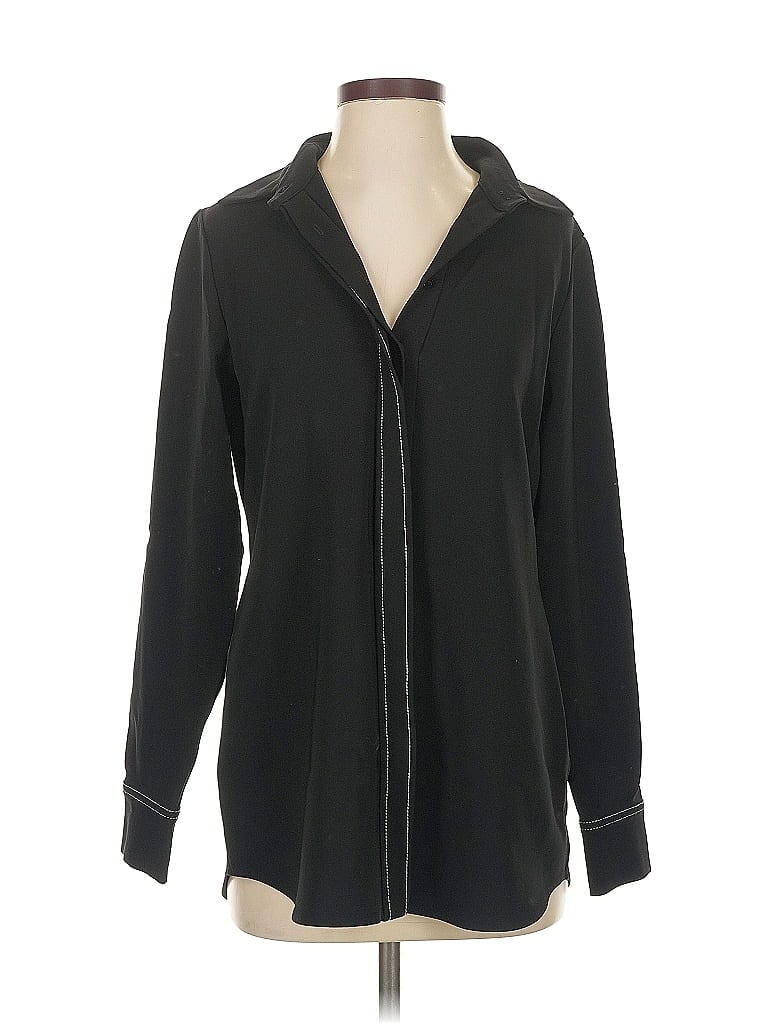 WORTH NEW YORK Pre-owned Long Sleeve Blouse In Black