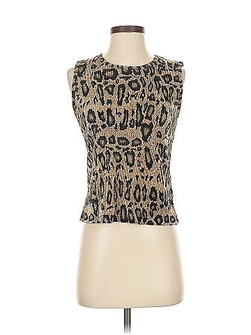 Plisse Sleeveless Top (view 1)