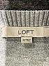 Ann Taylor LOFT Silver Pullover Sweater Size XS - photo 7