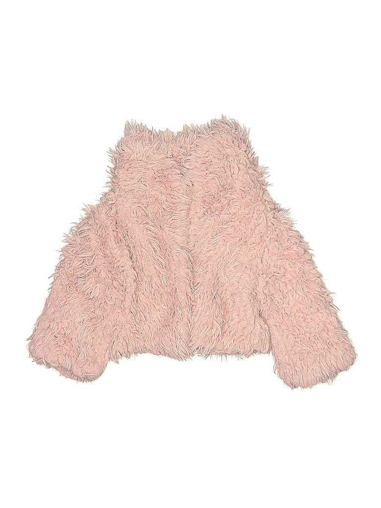 Pre-owned Little Lass Kids' Cardigan Sweater In Pink