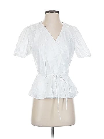 Ann Taylor Short Sleeve Blouse (view 1)