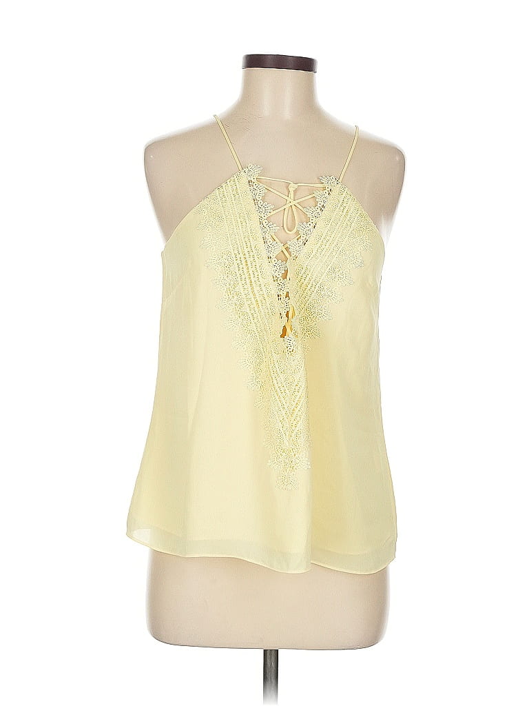 WAYF Yellow Sleeveless Blouse Size M - photo 1