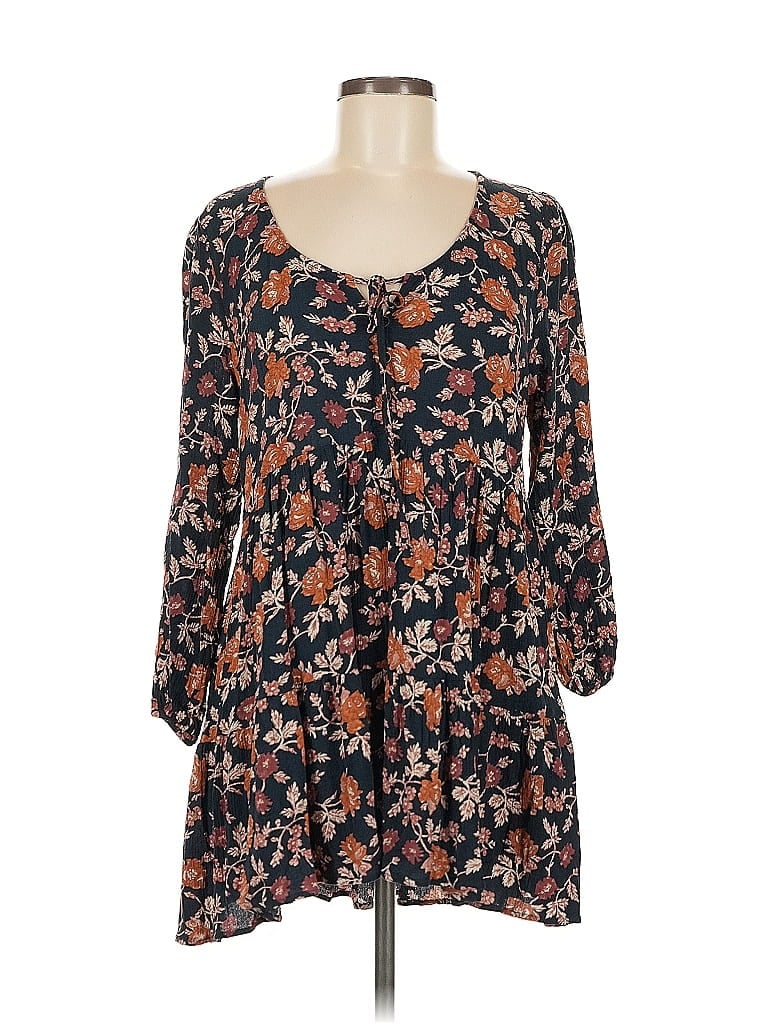 Pre-owned West Of Melrose Casual Dress In Brown