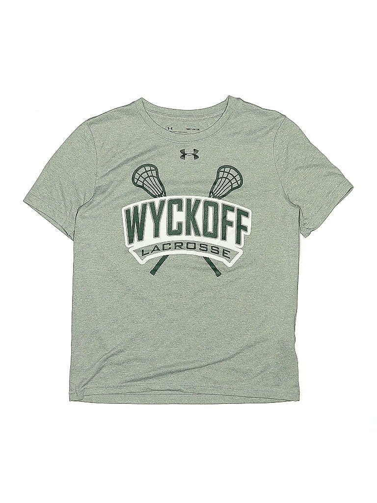 Click to view more detailed imagery on our partner's website Pre-owned Under Armour Kids' Active T-shirt In Green