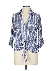 Fortune + Ivy 3/4 Sleeve Button Down Shirt