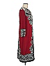 JM Collection Paisley Burgundy Casual Dress Size M - photo 3