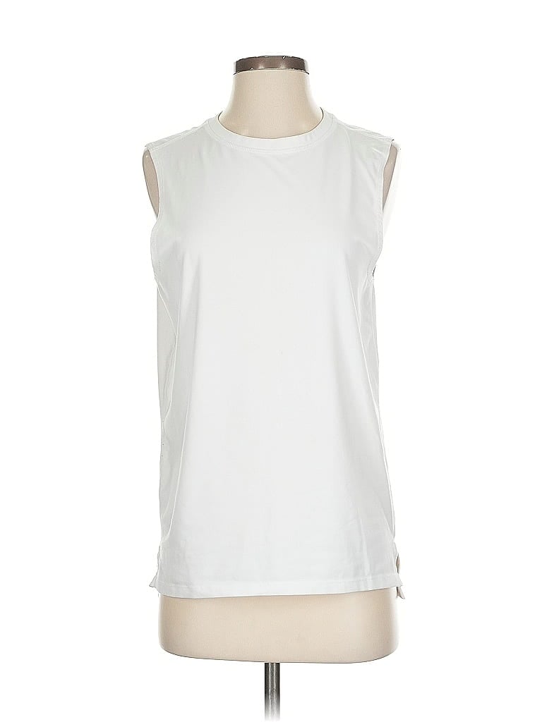 Pre-owned All In Motion Sleeveless T-shirt In White