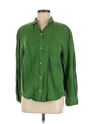 Zara Long Sleeve Button-Down Shirt (view 1)