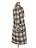 Devotion Plaid Gray Coat Size M - photo 4