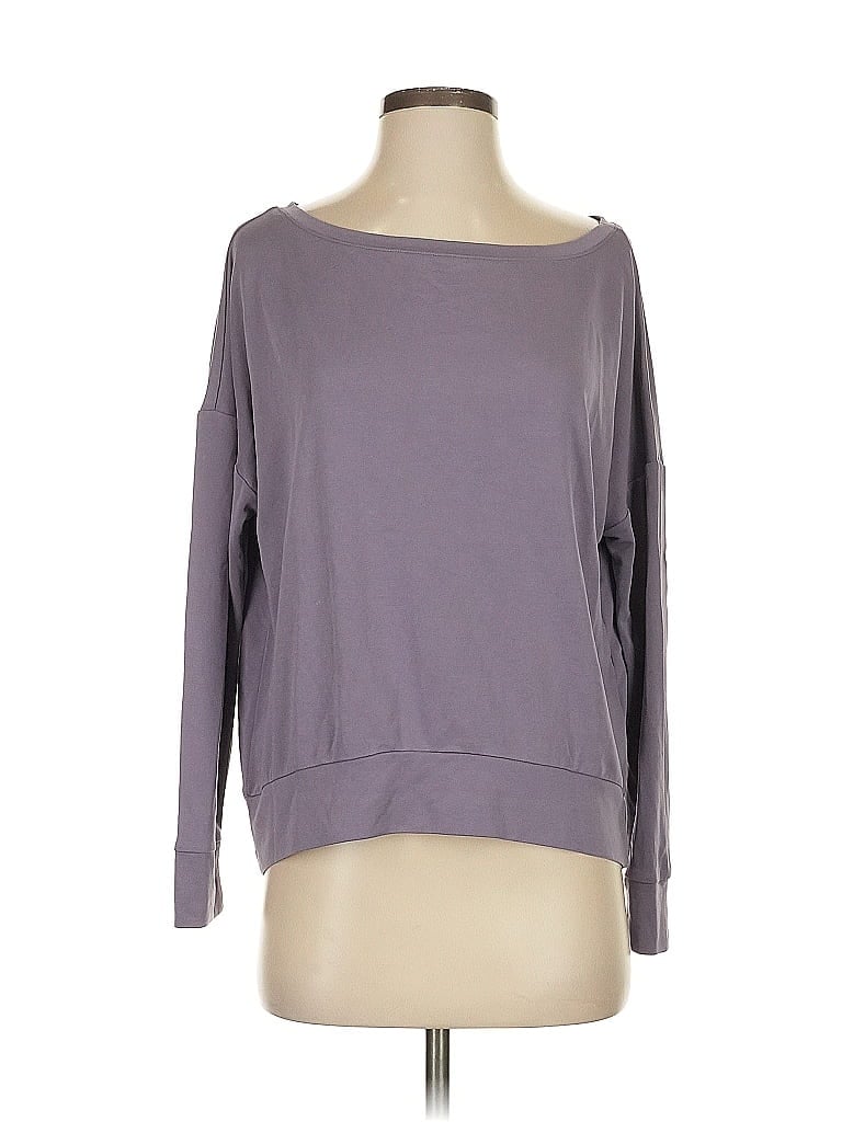 Click to view more detailed imagery on our partner's website Pre-owned Fabletics Sweatshirt In Purple