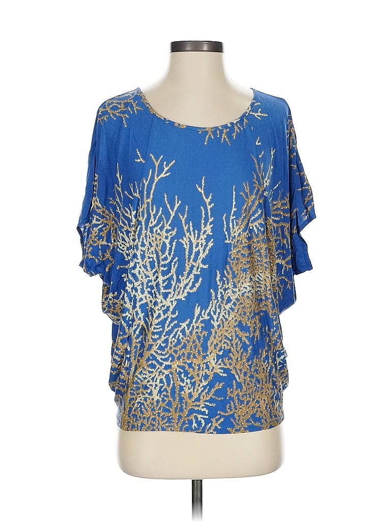 Pre-owned Worth New York Short Sleeve T-shirt In Blue