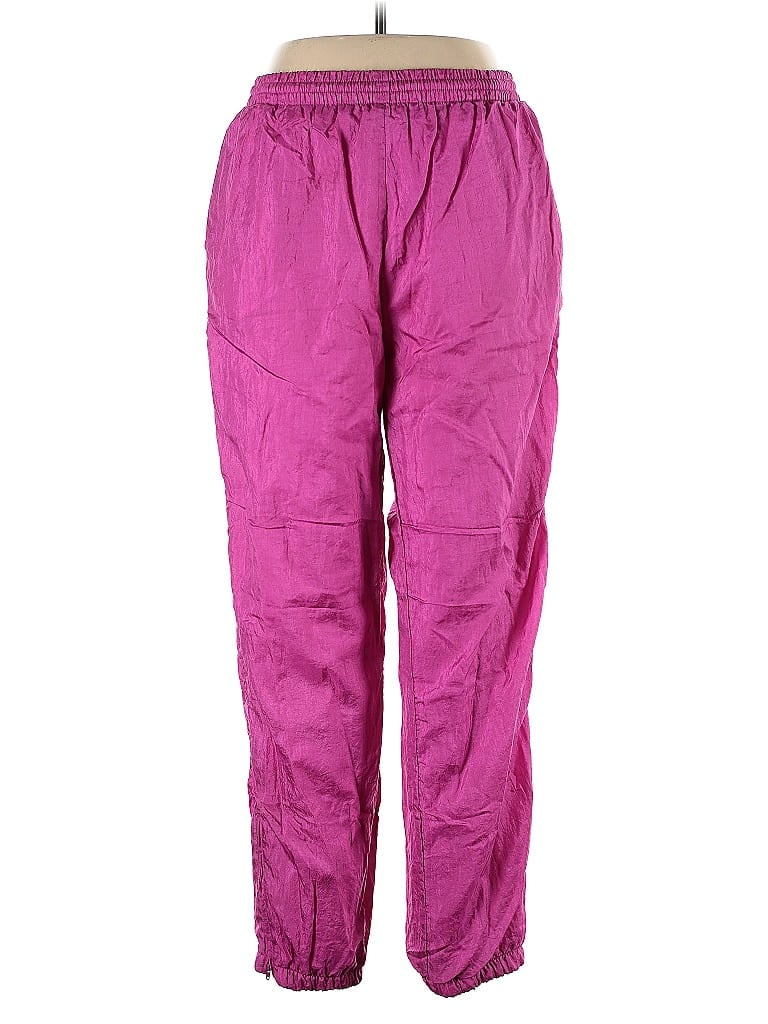 Pre-owned Unbranded Casual Pants In Purple