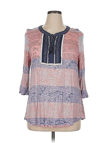RXB 3/4 Sleeve Blouse (view 1)